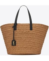 Borse Saint laurent in Paglia Beige - 23016168