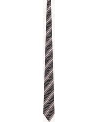 Saint Laurent - Striped Wide Tie - Lyst