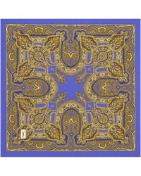 Saint Laurent - Square Scarf - Lyst