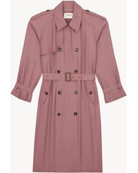 Saint Laurent - Trench Coat - Lyst