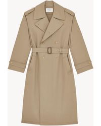 Saint Laurent - Trench Coat - Lyst