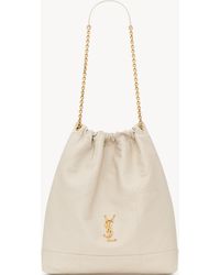 Saint Laurent - Large Leather Jamie Pochon Shoulder Bag - Lyst