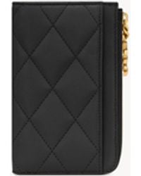 Saint Laurent - Cassandre Bijou Zip Card Case - Lyst