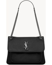 Saint Laurent - Saint Laone Sizerent ニキ ミディアム（グレインラムスキン） - Lyst