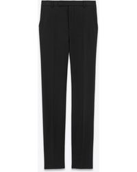 Saint Laurent - High-Wasited Trousers - Lyst