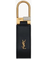 Saint Laurent - Tiny Cassandre Keyring - Lyst