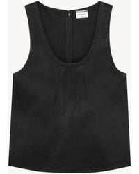 Saint Laurent - Cassandre Shift Top - Lyst