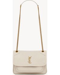 Saint Laurent - Saint Laone Sizerent ニキ ミニ（グレインラムスキン） - Lyst