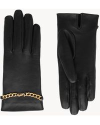 Saint Laurent - Cassandre Gants En Cuir D'Agneau - Lyst