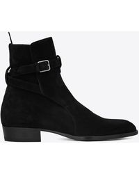 Stivali Saint Laurent da uomo - Fino al 38% di sconto | Lyst