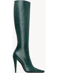 Saint Laurent - 77 Boots - Lyst