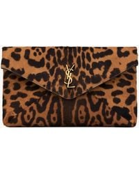 Saint Laurent - Pochette Envelope Cassandre Grande - Lyst