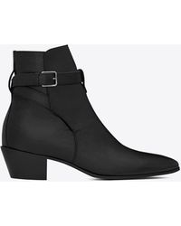 ysl ankle boots sale