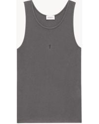 Saint Laurent - Cassandre Tank Top - Lyst
