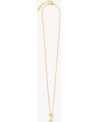 Saint Laurent - Cassandre Necklace - Lyst