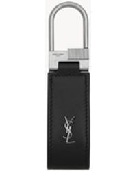 Saint Laurent - Tiny Cassandre Keyring - Lyst