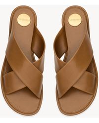 Saint Laurent - Saint Laone Sizerent Carlyle Slides - Lyst