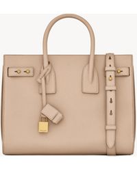 Saint Laurent - Saint Laone Sizerent サック ド ジュール ソフト スモール（グレインレザー） - Lyst