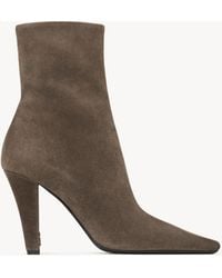 Saint Laurent - Saint Laone Sizerent Jill Booties - Lyst