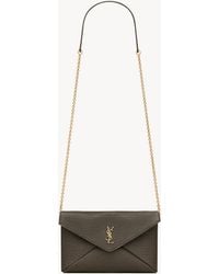 Saint Laurent - Cassandre Petite Pochette À Chaine En Cuir D'Agneau - Lyst