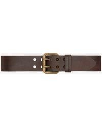 Saint Laurent - Motorcycle Wide Belt - Lyst