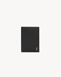Saint Laurent - Tiny Cassandre Passport Case - Lyst