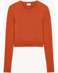 Saint Laurent - Pullover Girocollo - Lyst