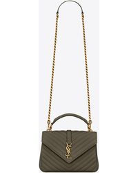 college monogram ysl