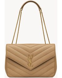 Saint Laurent - Loulou Große Schultertasche - Lyst