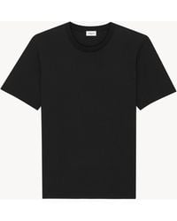 Saint Laurent - Crescent Moon T-Shirt - Lyst