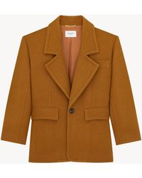 Saint Laurent - Single-Breasted Jacket - Lyst