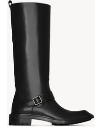Saint Laurent - Saint Laone Sizerent ヴァディム ブーツ（スムースレザー） - Lyst