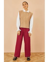 Yumi' - Wide Leg Trousers - Lyst