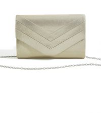 Yumi' - Shimmer Envelope Clutch Bag - Lyst