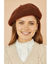 Yumi' - Soft Knitted Beret - Lyst