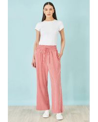 Yumi' - Stripe Relaxed Trousers - Lyst