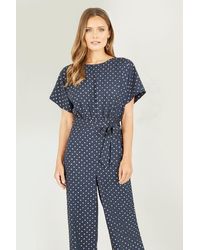 Mela - Spot Batwing Jumpsuit - Lyst