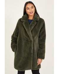 Yumi' - Faux Fur Gilet - Lyst