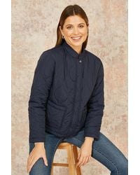 Yumi' - Short Quilted Jacket - Lyst