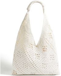 Yumi' - Crochet Hand Bag - Lyst