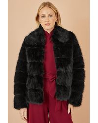 Yumi' - Luxe Faur Fur Coat - Lyst