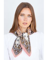Yumi' - Multicolour Paisley Viscose Placement Scarf - Lyst