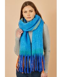 Yumi' - Colour Block Scarf - Lyst
