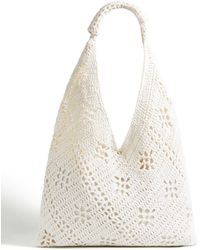 Yumi' - Crochet Hand Bag - Lyst