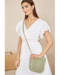 Yumi' - Handmade Crochet Shoulder Bag - Lyst