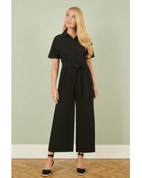 Yumi' - Utility Relaxed Fit Jumpsuit - Lyst