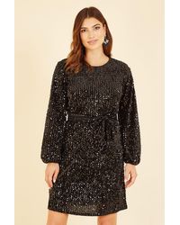 Mela - Sequin Smock Dress - Lyst