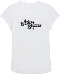 Zadig & Voltaire - T-shirt Woop Amour - Lyst