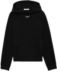 Zadig & Voltaire - Georgy Diamante Wings Sweatshirt - Lyst