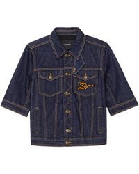 Zadig & Voltaire - Kyo Denim Jacket - Lyst